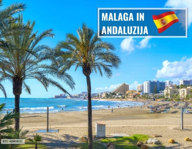 Malaga in Andaluzija
