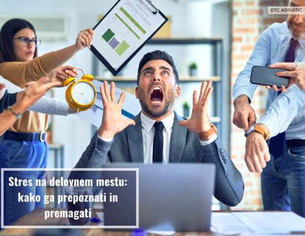 Stres na delovnem mestu: kako ga prepoznati in premagati